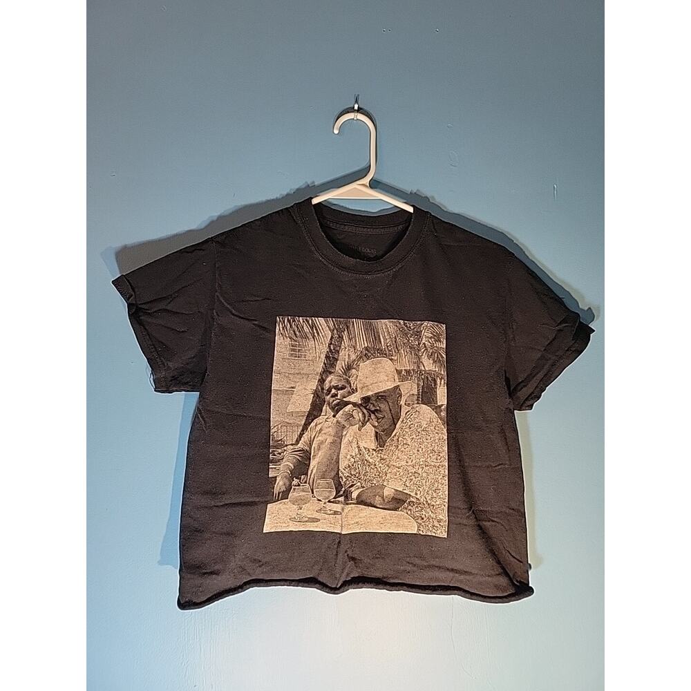 Reasonable Doubt Biggie And Jay Z Womens Cropped T Shirt Size S